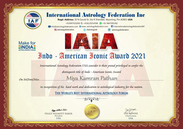 Astrologer Miya Kamran Pathan